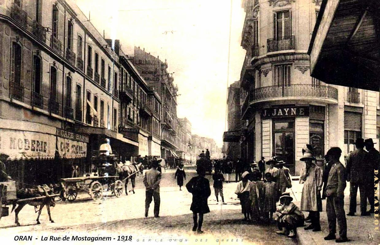 2685- Oran - Rue de Mostaganem - 1918.jpg